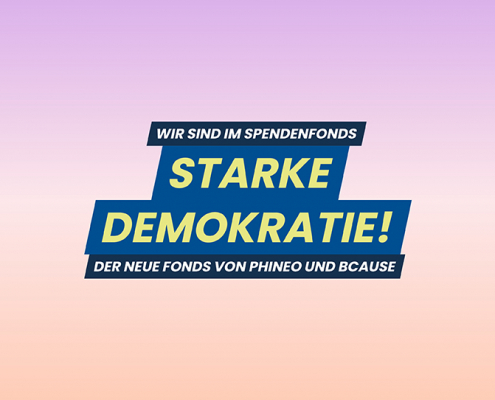Starke Demokratie Spendenfonds