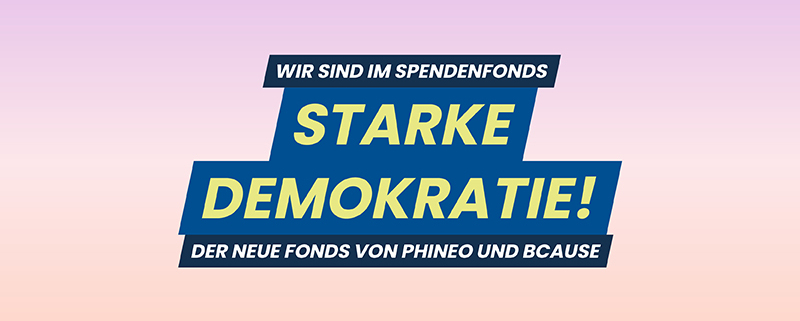 Starke Demokratie Spendenfonds