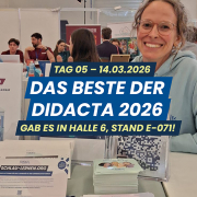 SchlaU-Werkstatt auf der didacta 2026